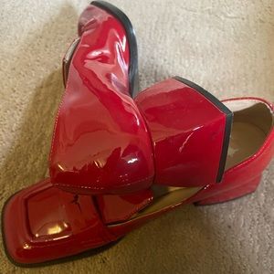 Nodaleto Red Patent Shoes -Worn once